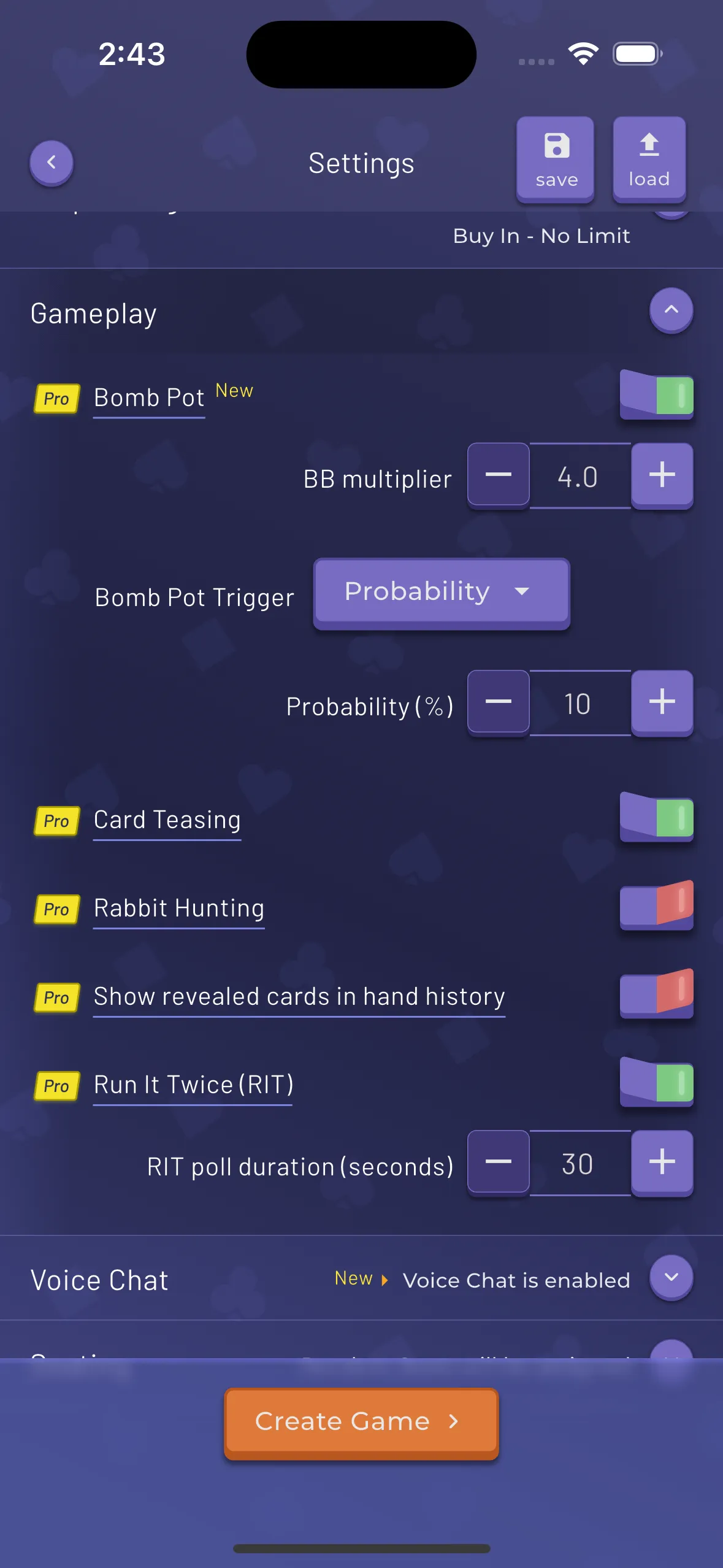 Configurable Features