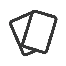 Use any physical card deck - plastic, paper, or novelty cards